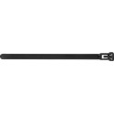 Serre cables longueur 250 mm largeur 76 mm polyamide noir 100 piècesh