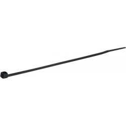 Serre cables longueur 150 mm largeur 36 mm polyamide noir résistant aux UV - 100 unités