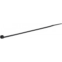 Serre cables longueur 203 mm largeur 25 mm polyamide noir résistant aux UV - 100 unités