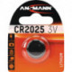 Pile boutons 3 V 165 mAh CR2025 20 x 25 mm 1 pièce/blister ANSMANN