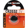 Pile boutons 3 V 230 mAh CR2032 20 x 32 mm 1 pièce/blister ANSMANN