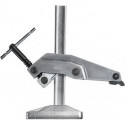 Sauterelle à bras à épaulement hauteur de serrage 200 mm col de cygne 123 -140 mm coupe transversale rails 28 x 11 mm BESSEY