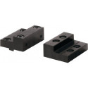 Mors étagé SB pour largeur de mâchoire 125 mm réversible hauteur de mâchoire 40 mm paire RöhM