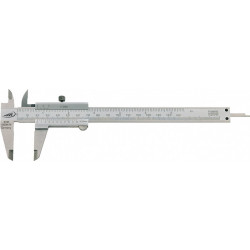 Pied à coulisse de poche DIN 862 SOFT-SLIDE 150 mm vis de fixation rectangulaire HELIOS PREISSER