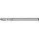 Petite fraise sur tige forme TRE D. 3 mm L. tête 7 mm D. de la tige 3 mm carbure engrènement 3 PLUS PFERD