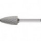 Fraise sur tige RBF D.16mm Tête-L.30mm Arbre-D.6mm HM carbure engrènement 3 PLUS PFERD