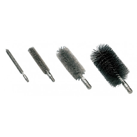 Écouvillon longueur 160 mm D. 30 mm acier Longueur garniture 100 mm hélice simpl