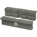 Mâchoire d'étau de protection pour largeur de mâchoire 100 mm avec prismes polyu