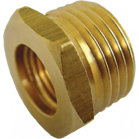 Mamelon de réduction laiton filetage extérieur G 1/2 po. filetage intérieur G 3/ (Par 10)