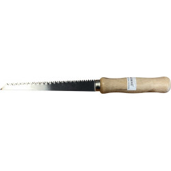 Scie à guichet pour cloisons sèches longueur de lame 170 mm L. totale 300 mm dents trempées pour constructions sèches