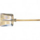 Pelle à bords Halle taille 9 380 x 380 mm tôle d’aluminium KRUMPHOLZ