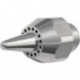 Buse ronde Serie 22 filetage extérieur aluminium longueur 41 mm D. extérieur 13 mm RIEGLER