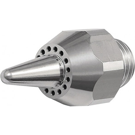 Buse ronde Serie 22 filetage extérieur aluminium longueur 41 mm D. extérieur 13 mm RIEGLER