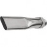 Buse plate Serie 22 filetage extérieur laiton nickelé longueur 100 mm largeur 21 mm RIEGLER