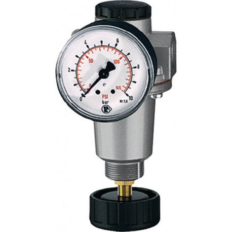 Régulateur de pression standard filetage mm 11,89 BG I G 1/4 po. 0,5-10 bar 1000 l/min RIEGLER