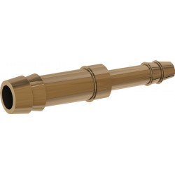 Double embout à olive laiton à réduction LW 6, 9 RIEGLER (Par 10)