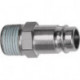 Mamelon acier trempé/ fiche DN 10 filetage extérieur R 1/4 po. RIEGLER (Par 10)