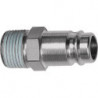 Mamelon acier trempé/ fiche DN 10 filetage extérieur R 1/4 po. RIEGLER (Par 10)