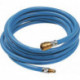 Set tuyaux pour air comprimé en soft PVC D. intérieur 6,3 mm D. ext. 11 mm longueur 5 m raccord rapide DN 7,2 RIEGLER