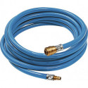 Set tuyaux pour air comprimé en soft PVC D. intérieur 6,3 mm D. ext. 11 mm longueur 5 m raccord rapide DN 7,2 RIEGLER