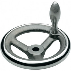 Molette GN 950 l. 22 mm D.1 200 mm D.2 20 mm GANTER