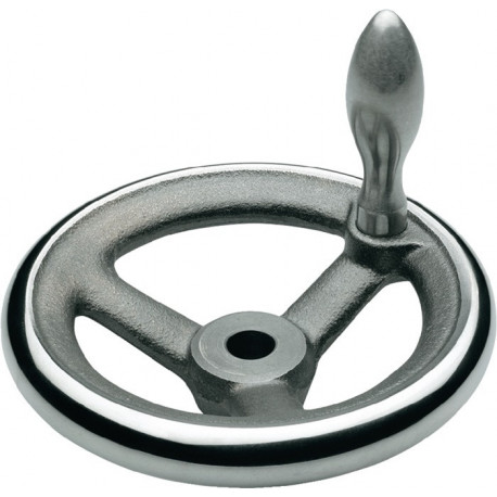 Molette GN 950 l. 22 mm D.1 200 mm D.2 20 mm GANTER