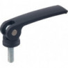 Tendeur excentrique GN 927 D. 2 M 6 mm l1 82 mm l2 60 mm filetage extérieur san