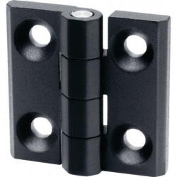 Charnière GN 237 hauteur 50 mm largeur 50 mm épaisseur 2 mm zinc-moulé sous pres (Par 10)