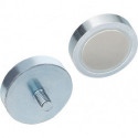 Aimant de maintien GN 50.3 D. 1 20 ± 01 mm D. 2 M 6 mm néodyme fer bore ND G (Par 5)