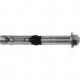 Goujon de fixation lourde SLA B D. 24 mm longueur 140 mm Boulon et écrou hexagon (Par 5)