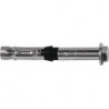 Goujon de fixation lourde SLA S D. 24 mm longueur 140 mm Vis hexagonale bleu gal (Par 5)