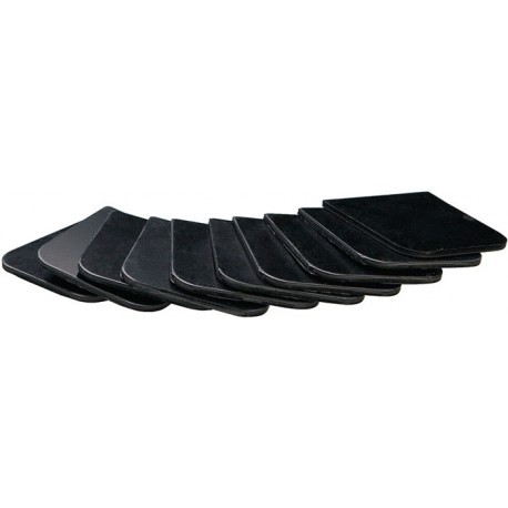 Embout LOGS 138 H40xl50 mm noir (Par 10)