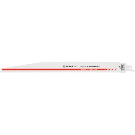 Lame de scie sabre S 1256 XHM longueur 300 mm largeur 25 mm 6-8 mm dents rectifi