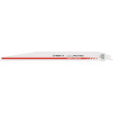 Lame de scie sabre S 1256 XHM longueur 300 mm largeur 25 mm 6-8 mm dents rectifi