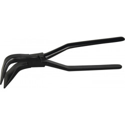 Pince à plier longueur 270 mm traversant coudé à 45 deTaille revêtement poudre ERDI