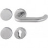 Poignée porte Paris FS-E138/42H/42HS Inox F69 -/D pour TS 40-65mm PZ/bl.rd.DIN Gauche/Droite HOPP