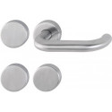 Poignée porte Paris FS-E138/42H/42HS Inox F69 -/D pour TS 40-65mm UG/bl.rd.DIN Gauche/Droite HOPP