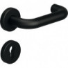 Poignée porte 111PBR22.230 PA 90 ma 4-KT.8mm 43.1-48.0mm Rosace de protection HEWI