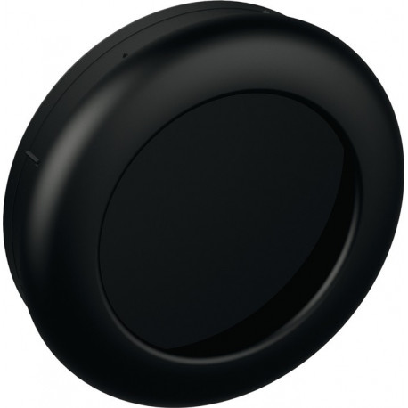 Poignée à encastrer 538 MLB PA ma 90 noir profond L.90mm B.90mm HEWI
