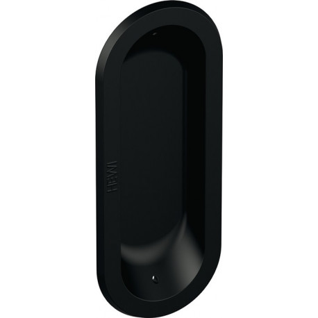 Poignée à encastrer 542 PA ma 90 noir profond L.95mm B.38mm HEWI