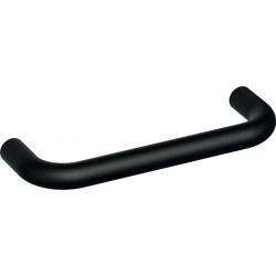 Poignée de meuble 548.110B polyamide mat 90 noir profond mat 100 mm Ø 10 mm HEWI