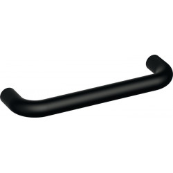 Poignée de meuble polyamide mat 90 noir profond mat 128 mm Ø 13 mm HEWI