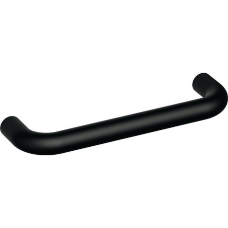 Poignée de meuble polyamide mat 90 noir profond mat 128 mm Ø 13 mm HEWI