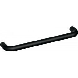 Poignée de meuble polyamide mat 90 noir profond mat 192 mm Ø 13 mm HEWI