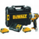 Visseuse à percussion sans fil DCF801D2 12 V 2 Ah 6,3 mm (1/4 po.) 6 pans creux 163 Nm DEWALT