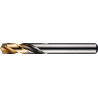 Foret hélicoïdal DIN/ANSI TypN D.7mm HSS TiN 25xD droite DORMER (Par 10)