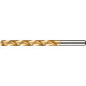 Foret hélicoïdal DIN 338 D.8mm HSS TiN 4xD droite DORMER