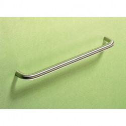 Poignée meuble Asopus Inox brossé 352mm D.12mm HETTICH