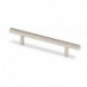 Poignée de meuble Salvia VA Inox brossé 128mm D.12mm HETTICH