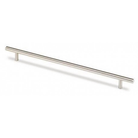 Poignée de meuble Salvia inox brossé 256 mm Ø 12 mm HETTICH